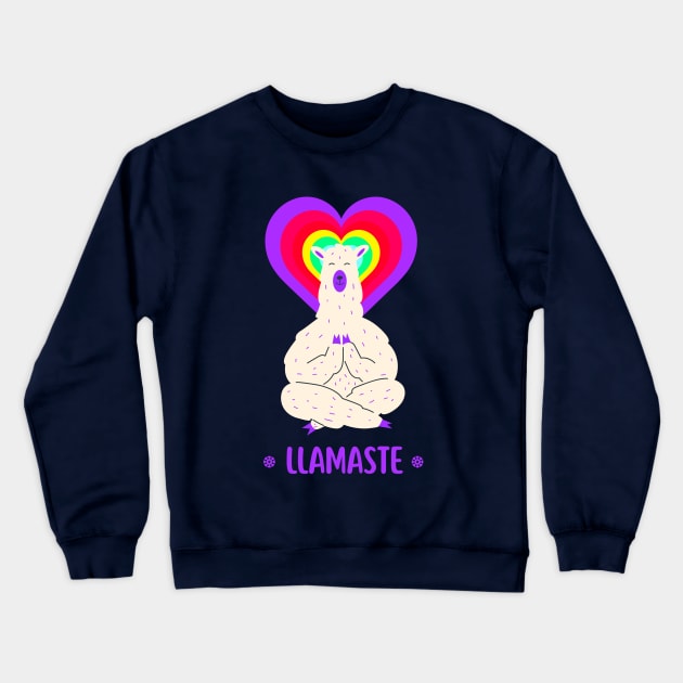 Llamaste Crewneck Sweatshirt by Bruno Pires